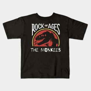 monkees rock on ages Kids T-Shirt